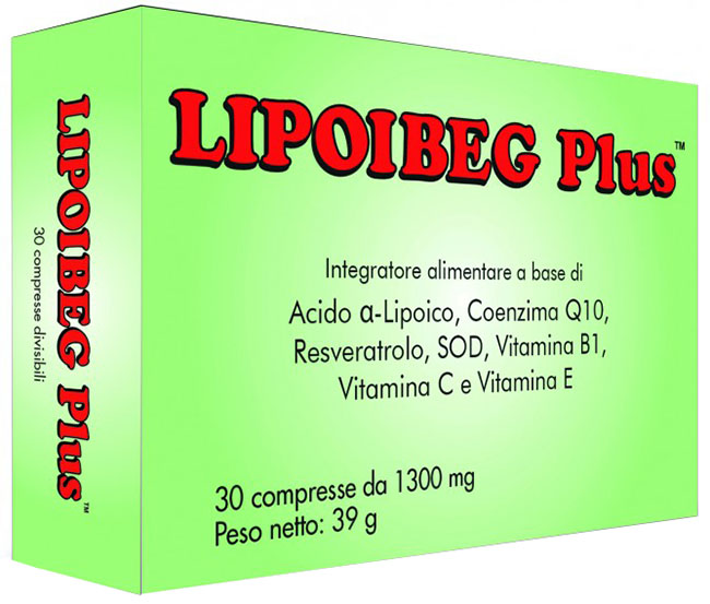 LIPOIBEG PLUS 30 COMPRESSE DA 1300 MG - Pharmaleader