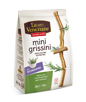 LE VENEZIANE MINI GRISSINI ROSMARINO 250 G - Pharmaleader