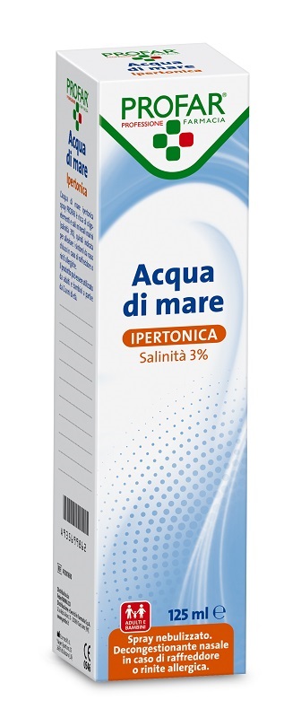 ACQUA DI MARE SPRAY IPERTONICA 3% PROFAR 125 ML - Pharmaleader