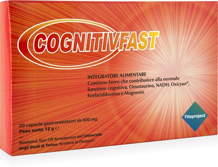 COGNITIVFAST 20 CAPSULE GASTRORESISTENTI DA 600 MG - Pharmaleader