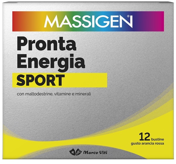 MASSIGEN SPORT PRONTA ENERGIA 12 BUSTINE - Pharmaleader
