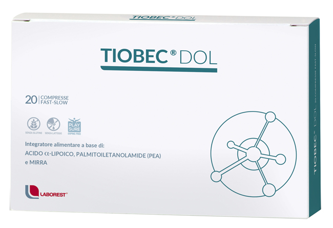 TIOBEC DOL 20 COMPRESSE DA 1455 MG - Pharmaleader