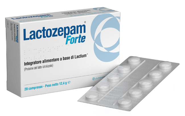 LACTOZEPAM FORTE 20 COMPRESSE - Pharmaleader