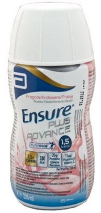ENSURE PLUS ADVANCE FRAGOLA 4 BOTTIGLIE DA 220 ML - Pharmaleader