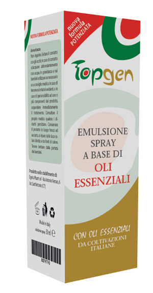TOPGEN EMULSIONE SPRAY A BASE DI OLI ESSENZIALI 50 ML - Pharmaleader