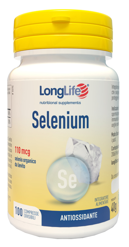 LONGLIFE SELENIUM 100 COMPRESSE DIVISIBILI - Pharmaleader