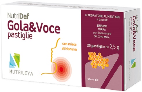 NUTRIDEF GOLA & VOCE MIELE 20 PASTIGLIE - Pharmaleader