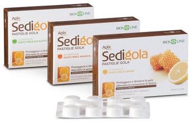 APIX PROPOLI SEDIGOLA MIELE/ARANCIA DI SICILIA 20 PASTIGLIE - Pharmaleader