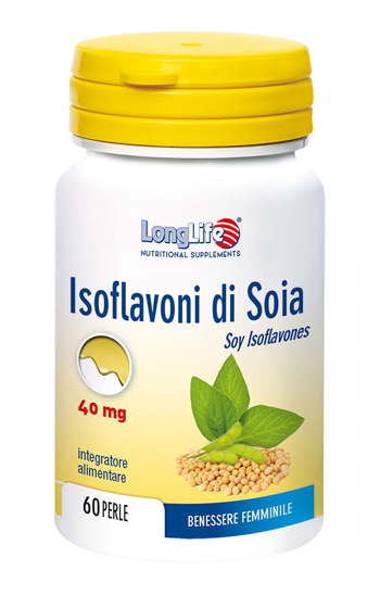 LONGLIFE ISOFLAVONI SOIA 60 PERLE - Pharmaleader