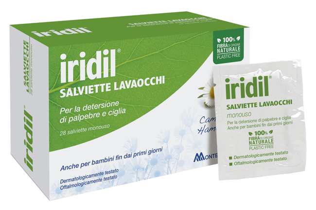 IRIDIL SALVIETTINE LAVAOCCHI 28 PEZZI - Pharmaleader