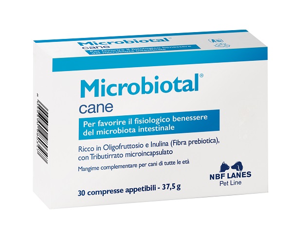 MICROBIOTAL CANE BLISTER 30 COMPRESSE APPETIBILI - Pharmaleader