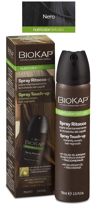 BIOS LINE BIOKAP NUTRICDEL SPRAY RITOCCO NERO 75 ML - Pharmaleader
