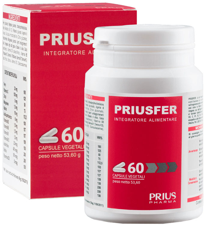 PRIUSFER 60 CAPSULE - Pharmaleader