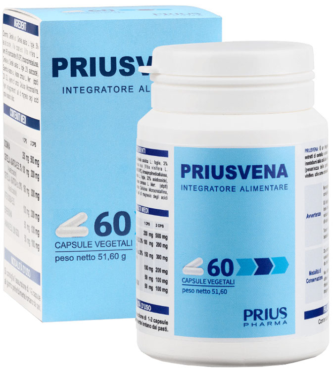 PRIUSVENA 60 CAPSULE - Pharmaleader