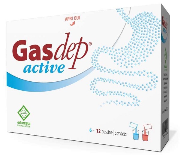 GASDEP ACTIVE 6+12 BUSTINE - Pharmaleader