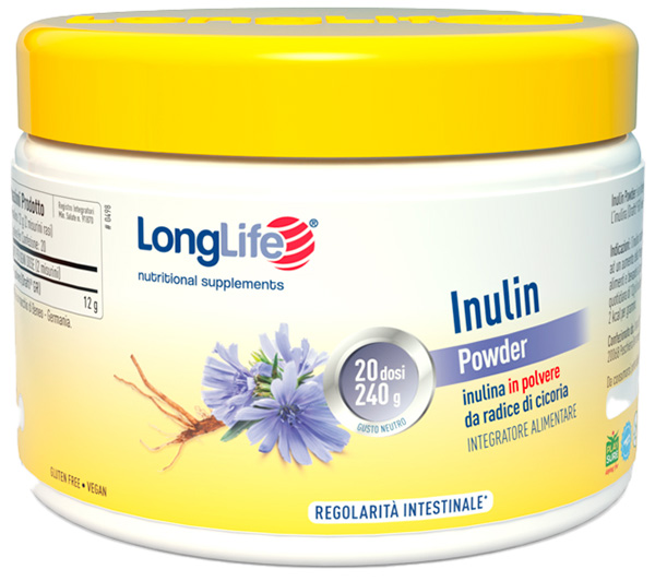 LONGLIFE INULINA POWDER 240 G - Pharmaleader