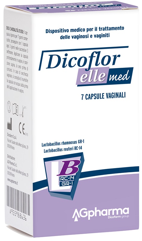DICOFLOR ELLE MED 7 CAPSULE VAGINALI - Pharmaleader