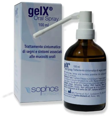 GEL SPRAY ORALE PER TRATTAMENTO SINTOMATICO SEGNI E SINTOMI ASSOCIATI ALLE MUCOSITI ORALI - Pharmaleader