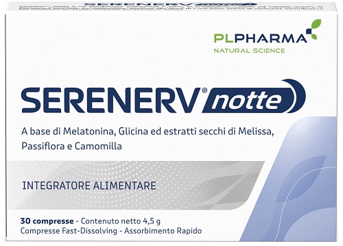 SERENERV NOTTE 30 COMPRESSE - Pharmaleader
