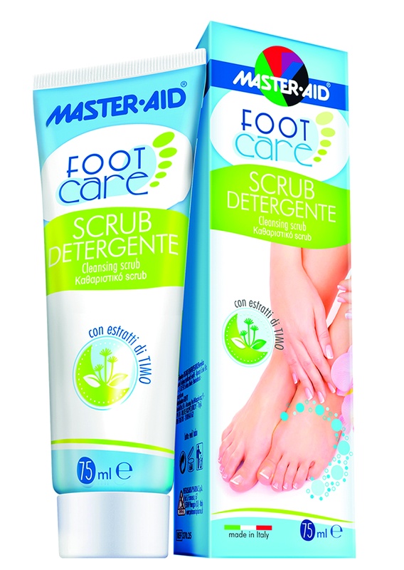 MASTER-AID FOOTCARE DETERGENTE SCRUB PER PIEDI 75 ML L4 - Pharmaleader
