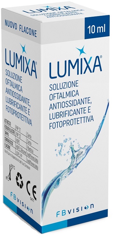 LUMIXA SOLUZIONE OFTALMICA LUBRIFICANTE ANTIOSSIDANTE 10 ML - Pharmaleader