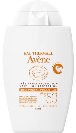 EAU THERMALE AVENE SOLARE FLUIDO MINERALE 50+ 40 ML - Pharmaleader