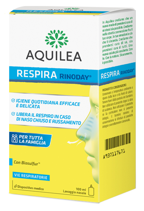 AQUILEA RESPIRA RINODAY 100 ML - Pharmaleader