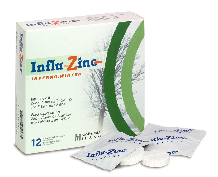 INFLUZINC INVERNO 12 COMPRESSE EFFERVESCENTI - Pharmaleader