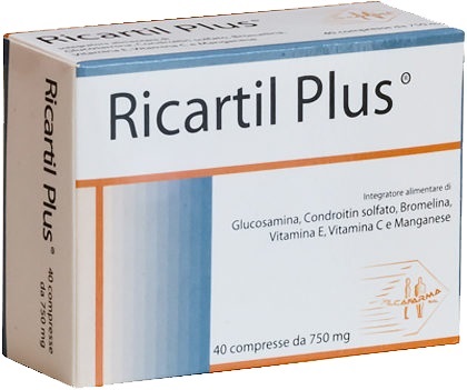 RICARTIL PLUS 40 COMPRESSE - Pharmaleader