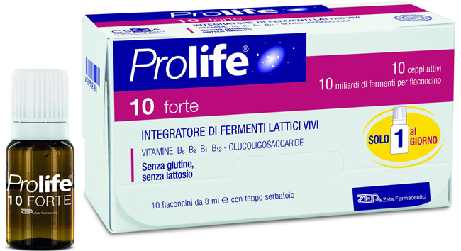 PROLIFE 10 FORTE 10 FLACONCINI DA 8 ML - Pharmaleader