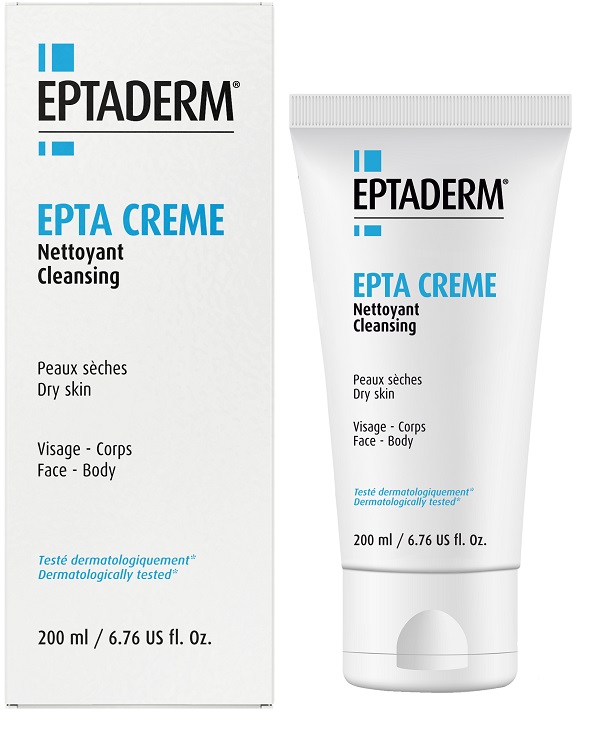 EPTADERM EPTA CREME DETERGENTE PELLI SECCHE VISO CORPO 200 ML - Pharmaleader