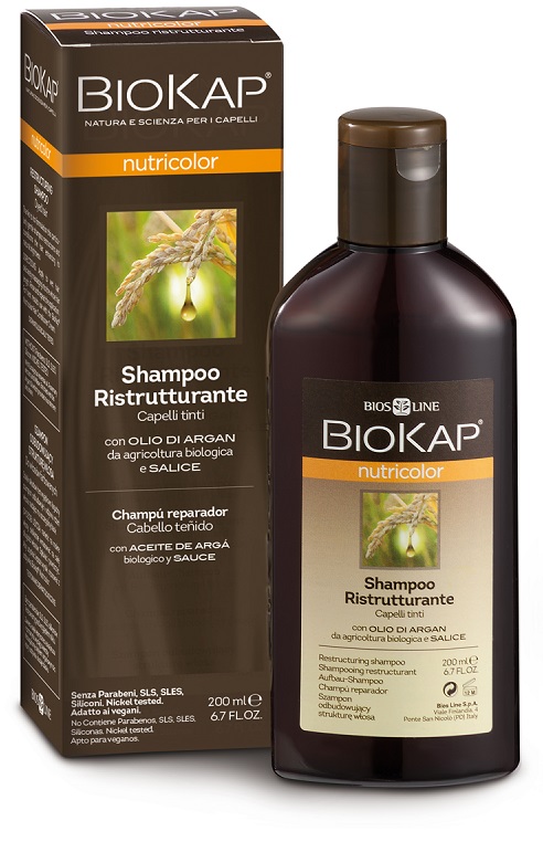 BIOKAP NUTRICOLOR SHAMPOO RISTRUTTURANTE 200 ML - Pharmaleader