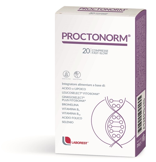 PROCTONORM 20 COMPRESSE - Pharmaleader