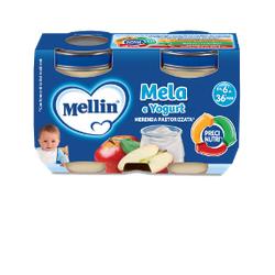 MELLIN MERENDA YOGURT MELA 2 X 120 G - Pharmaleader