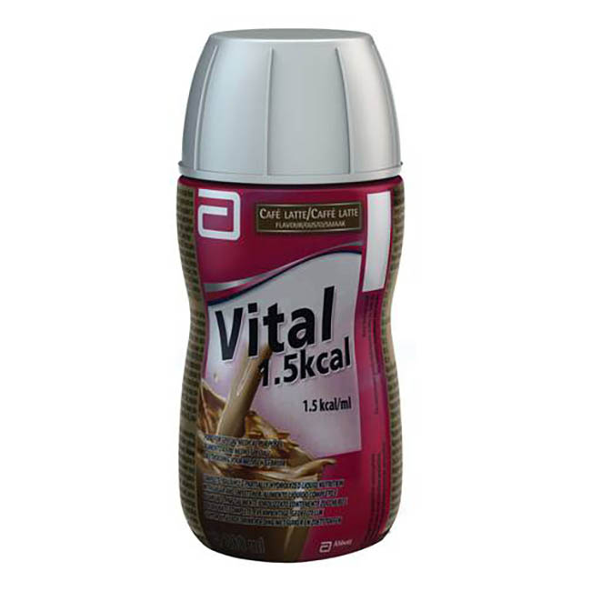 VITAL 1,5KCAL CAFFE' LATTE 200 ML - Pharmaleader