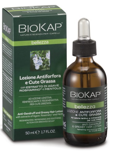 BIOKAP BELLEZZA LOZIONE ANTIFORFORA E CUTE GRASSA 50 ML BIOSLINE - Pharmaleader