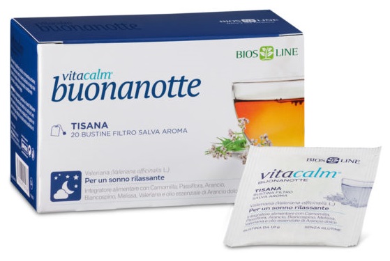 VITACALM BUONANOTTE TISANA 20 BUSTINE - Pharmaleader