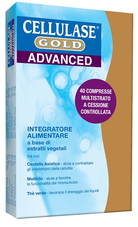 CELLULASE GOLD ADVANCE 40 COMPRESSE - Pharmaleader
