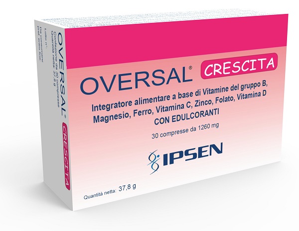 OVERSAL CRESCITA 30 COMPRESSE - Pharmaleader