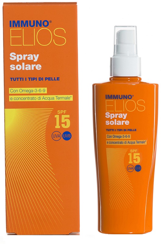 IMMUNO ELIOS SPRAY SOLARE SPF 15 200 ML - Pharmaleader