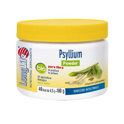 LONGLIFE PSYLLIUM POWDER BIO 180 G - Pharmaleader