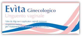 EVITA GINECOLOG UNGUENTO VAGINALE TUBO DA 30 G + 6 APPLICATORI VAGINALI MONOUSO - Pharmaleader
