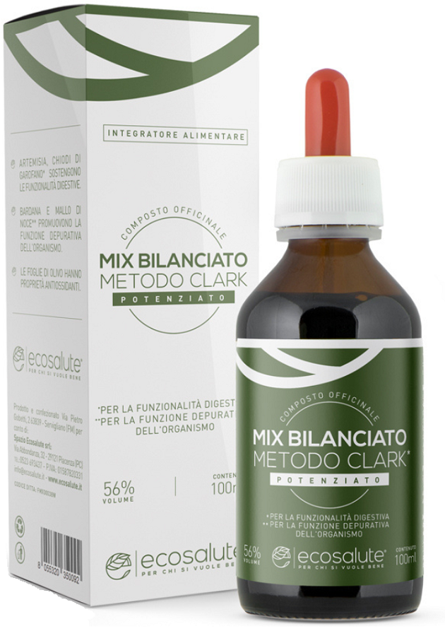 MIX BILANCIATO CLARK COMPOSTO OFFICINALE 100 ML - Pharmaleader