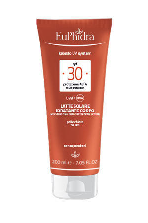 EUPHIDRA KALEIDO UV SYSTEM LATTE SOLARE CORPO 30 - Pharmaleader