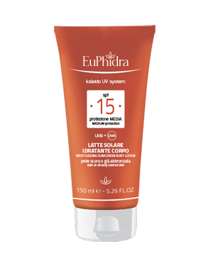 EUPHIDRA KALEIDO UV SYSTEM LATTE SOLARE CORPO 15 - Pharmaleader