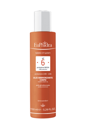 EUPHIDRA KALEIDO UV SYSTEM OLIO SOLARE CORPO 6 - Pharmaleader