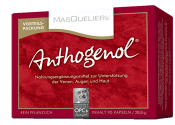 OPC MASQUELIER ANTHOGENOL 90 CAPSULE - Pharmaleader