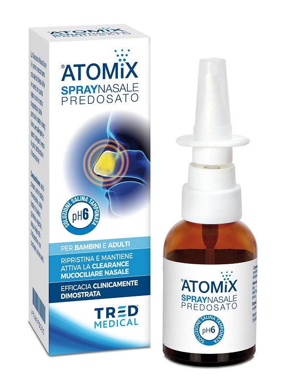 ATOMIX SPRAY NASALE PREDOSATO 30 ML - Pharmaleader