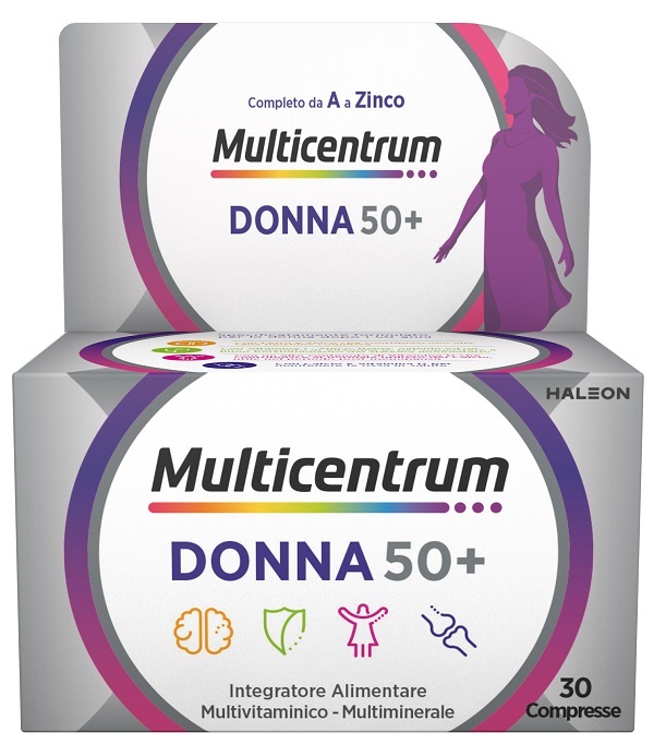 MULTICENTRUM DONNA 50+ 30 COMPRESSE - Pharmaleader