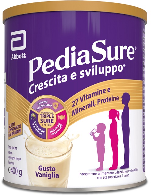PEDIASURE CRESCITA&SVILUPPO VANIGLIA 400 G - Pharmaleader